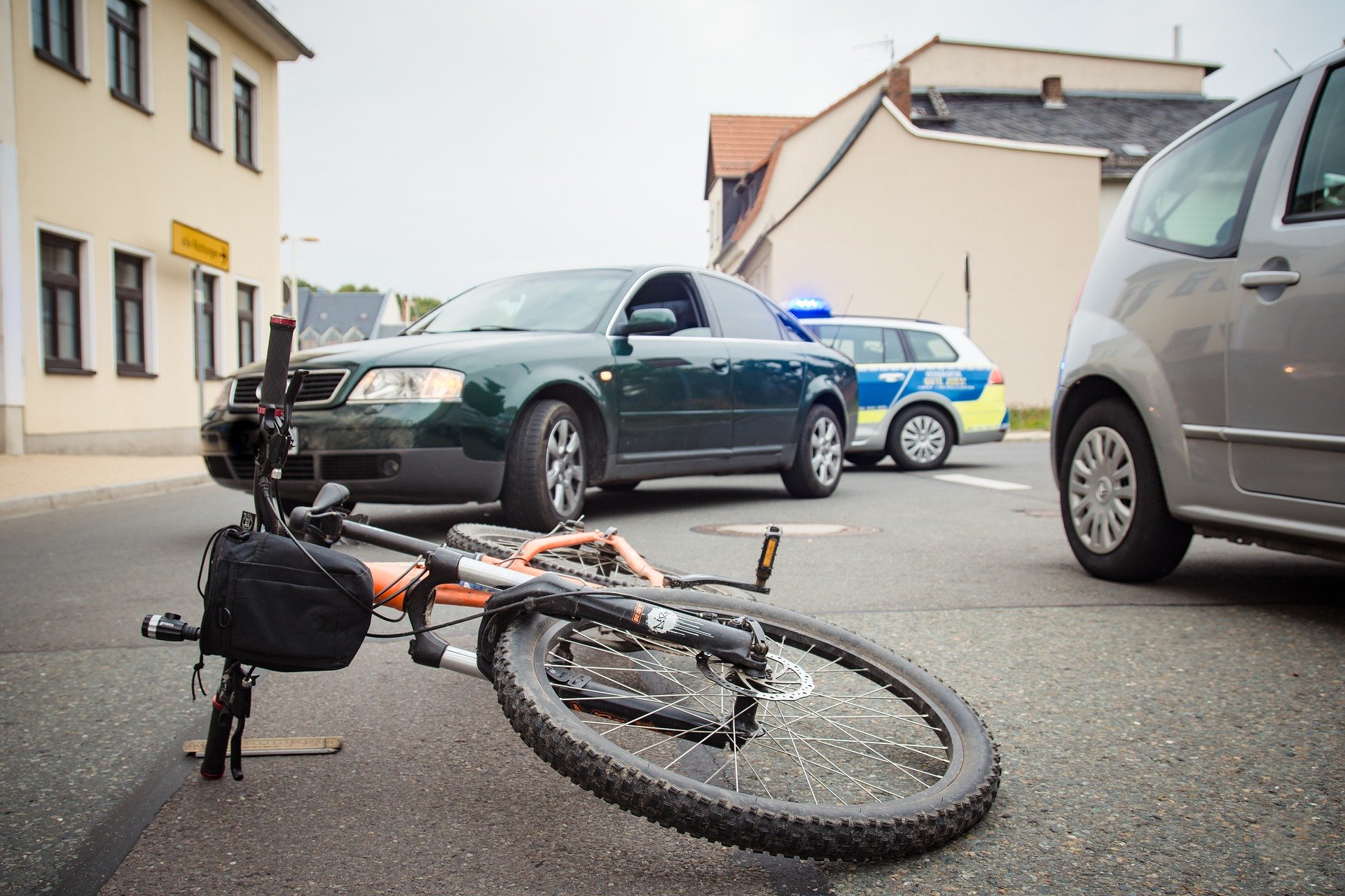 Symbolfoto Unfall Fahrrad