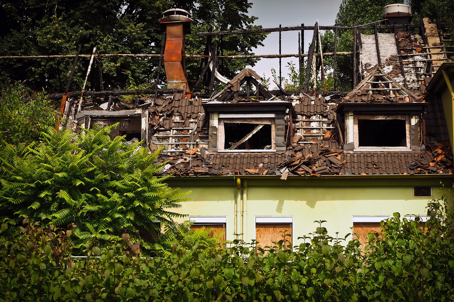 Symbolfoto Brand Haus