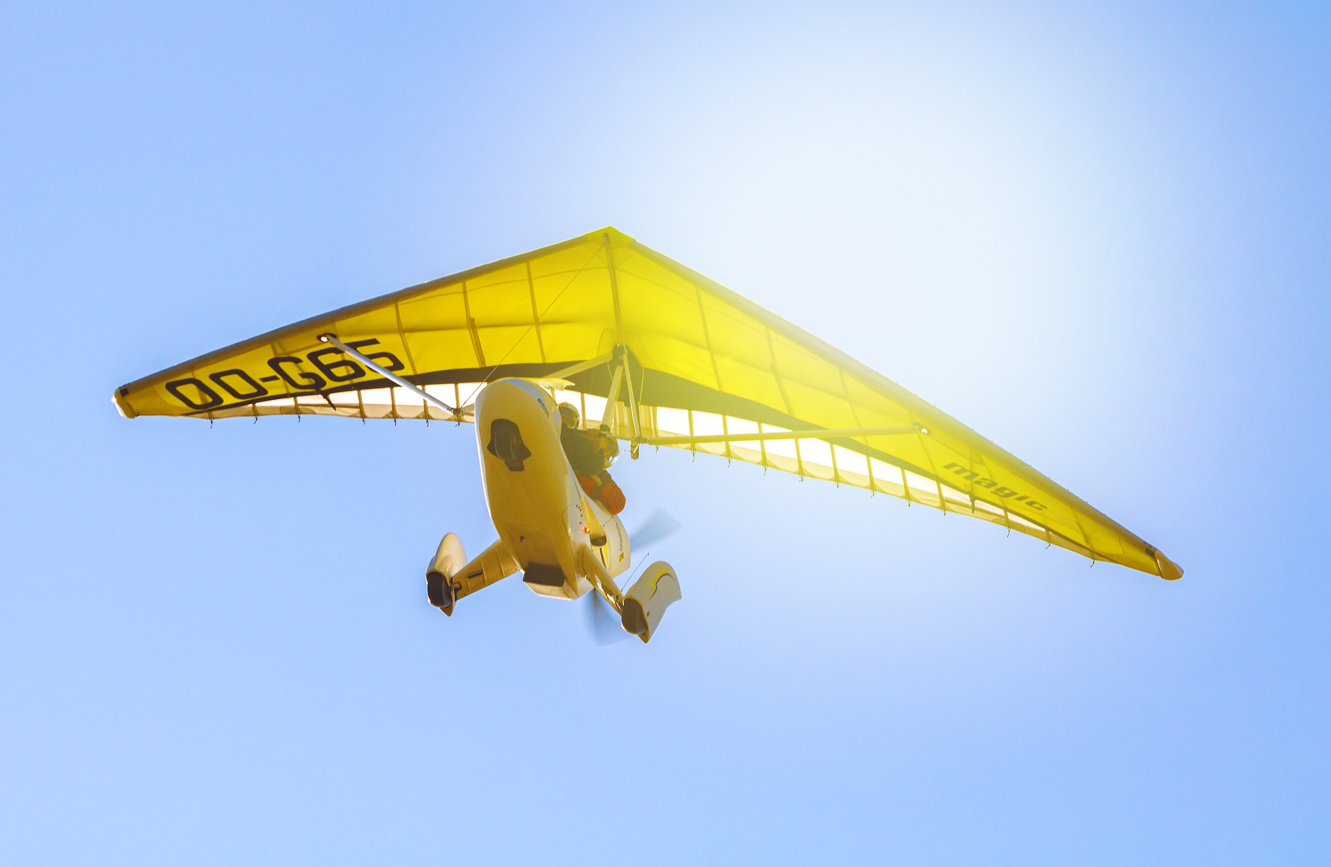 Symbolbild Ultraleichtflugzeug