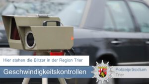 Geschwindigkeitsmessungen der Polizei in der 6. Kalenderwoche
