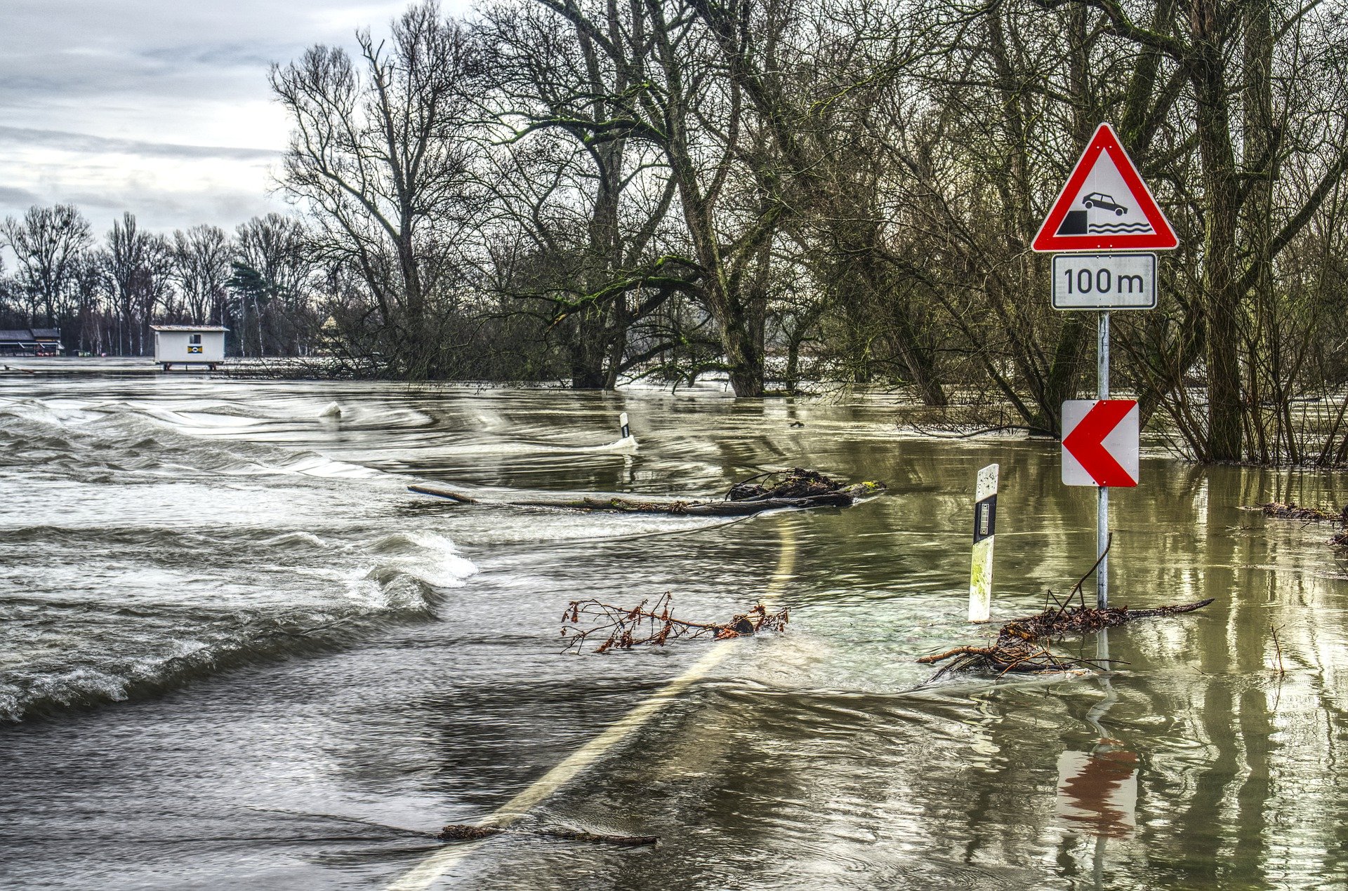 Symbolfoto Hochwasser Starkregen