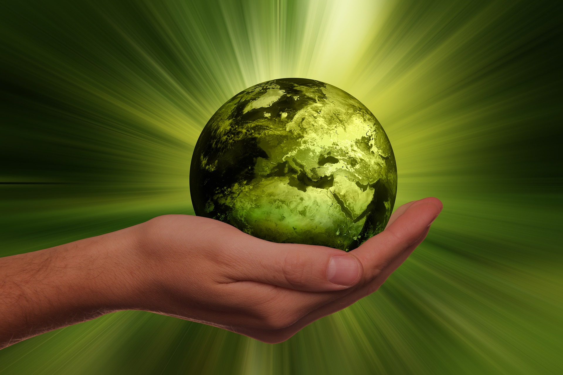 Symbolfoto nachhaltig Globus