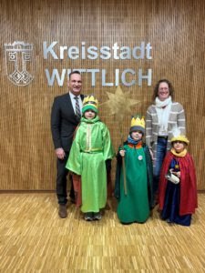 Empfang der Sternsinger im Rathaus