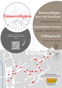 Verkaufsoffener Sonntag mit Frühlingsmarkt (08. März 2026)
